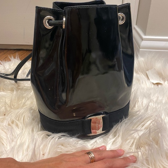🎒CLASSIC SALVATORE FERRAGAMO MINI BACKPACK - Picture 11 of 16
